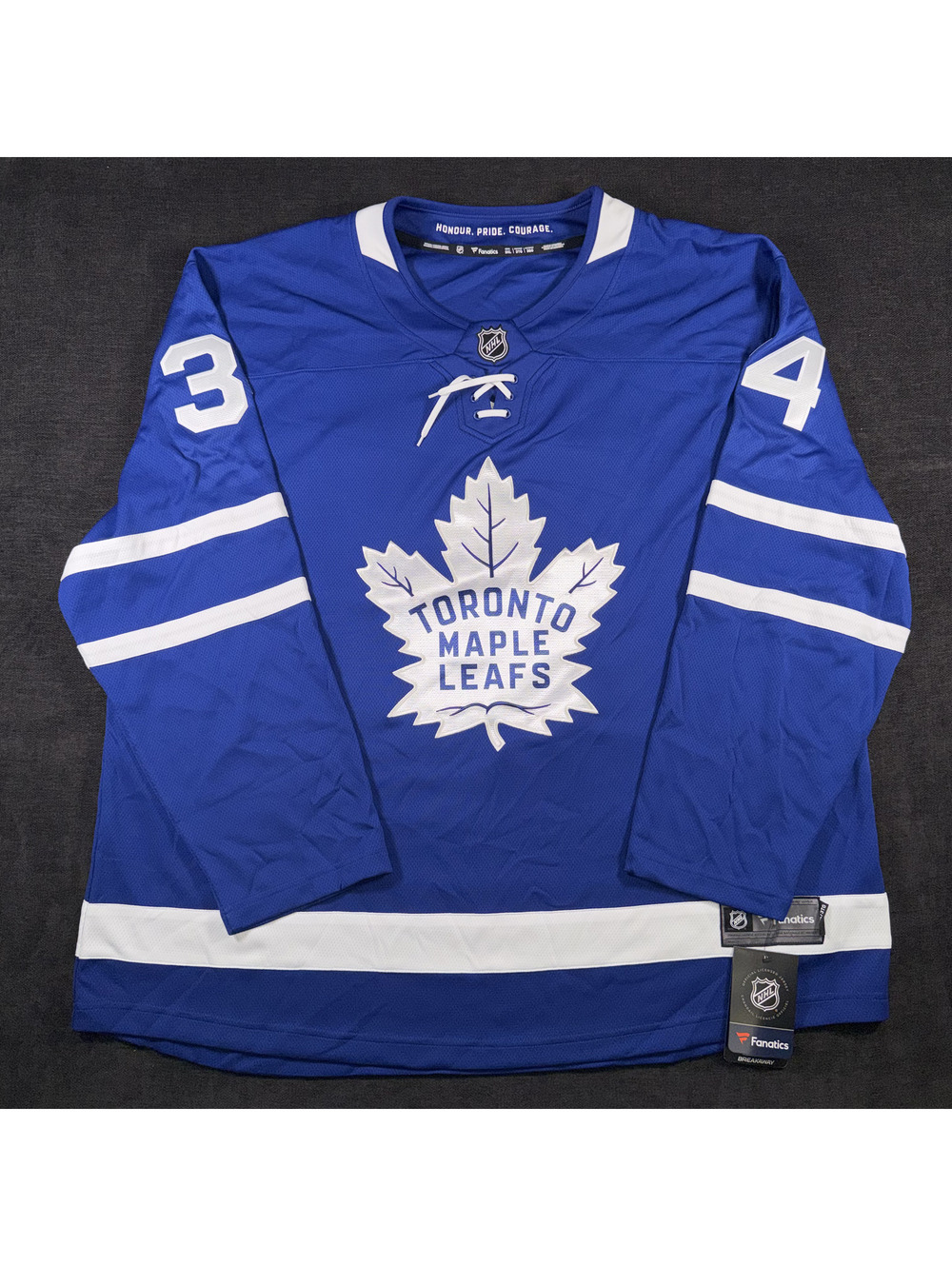 Fanatics Toronto Maple Leafs NHL Hockey Jersey 3XL Blue White